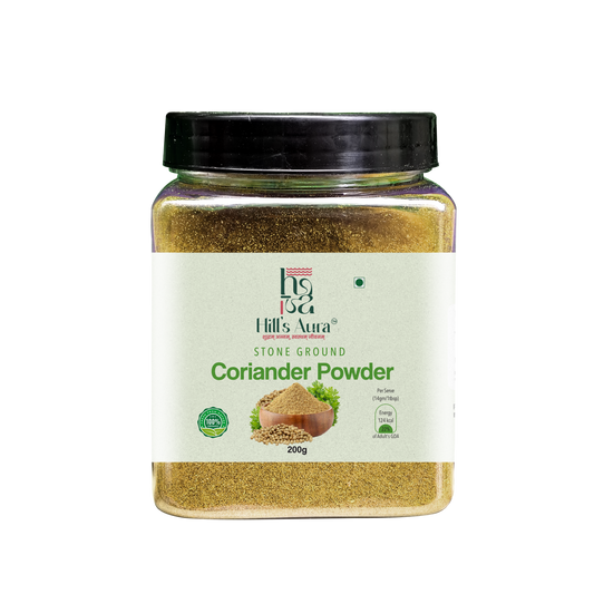 🌿 Stone-Ground Himalayan Coriander Powder