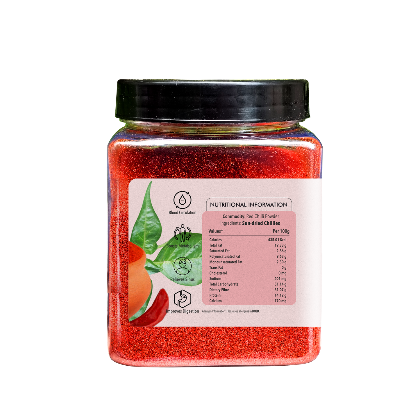 🌶️ Stone-Ground Himalayan Red Chilli Powder