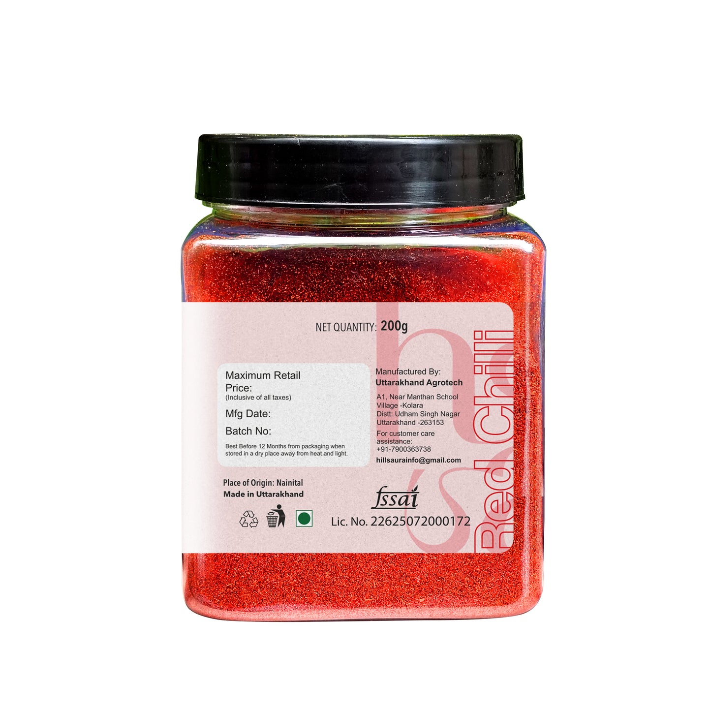 🌶️ Stone-Ground Himalayan Red Chilli Powder
