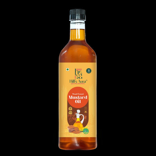 🛢️ Wood Pressed Yellow Mustard Oil